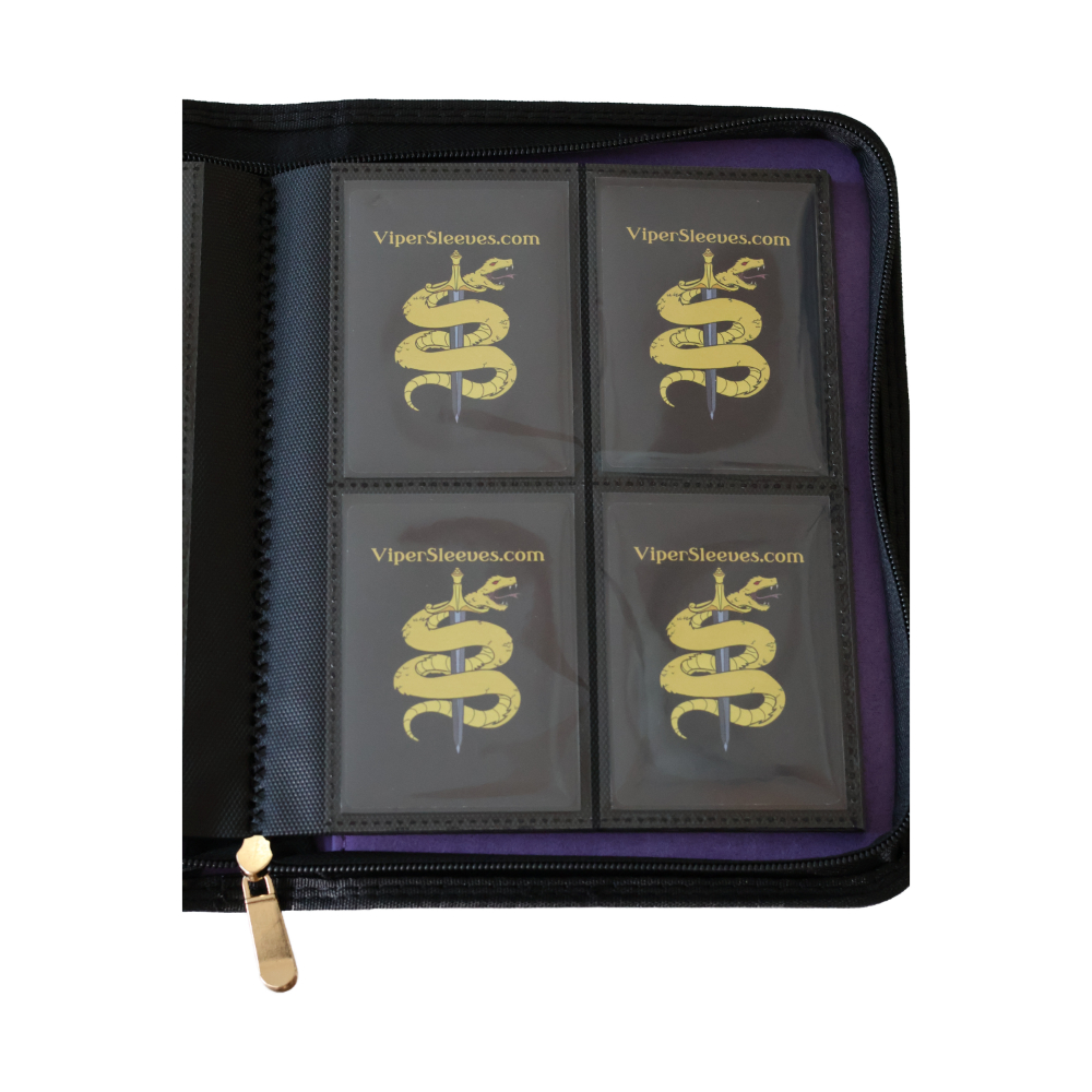 4 pocket standard size binder 1 page view