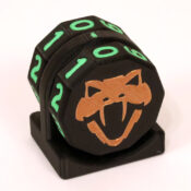 Copperhead Life Counter – Black with Neon Green Numbers