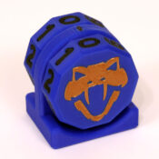 Copperhead Life Counter – Blue with Black Numbers