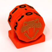 Copperhead Life Counter – Red with Black Numbers