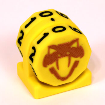 Copperhead Life Counter – Yellow with Black Numbers