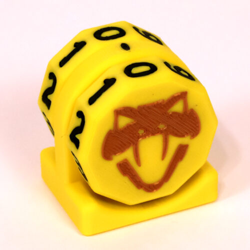 Copperhead Life Counter – Yellow with Black Numbers