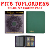 Toploader Binder Collage Green