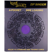 Purple Toploader binder retail packaging