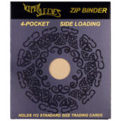 Tan Toploader binder retail packaging