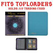 Toploader Binder Collage Teal