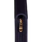 black zipper closeup