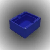 Blue Viper Stronghold Deck Box with magnetic dice tray and commander slot Dice Tray