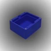 Blue Viper Stronghold Deck Box with magnetic dice tray and commander slot Dice Tray