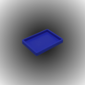 Blue Viper Stronghold Deck Box with magnetic dice tray and commander slot Token Tray