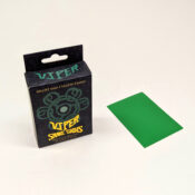 Viper Snakeskins standard size matte green TCG card sleeves