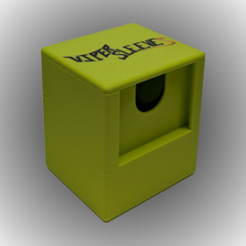 Lime Viper Crucible Deck Box with dice tray and commander slot