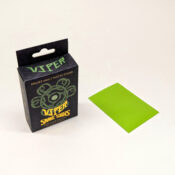 Viper Snakeskins standard size matte lime TCG card sleeves