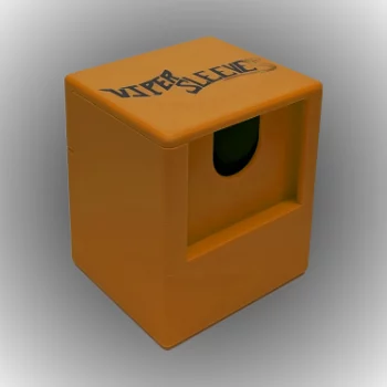 Orange Viper Crucible Deck Box with dice tray and commander slot