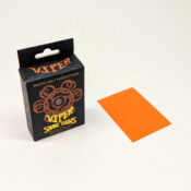 Viper Snakeskins standard size matte orange TCG card sleeves
