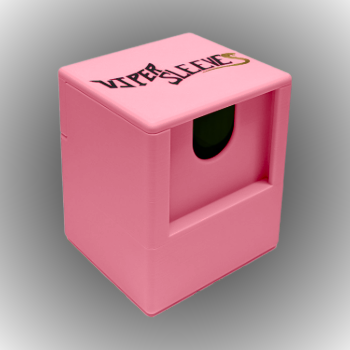 Pink Viper Crucible Deck Box with dice tray and commander slot