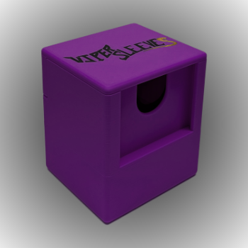 Purple Viper Crucible Deck Box with dice tray and commander slot