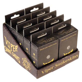 Snakeskins Black TCG Sleeves (Case of 10 Packs)