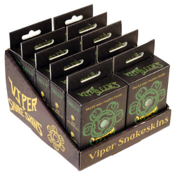 Snakeskins Green TCG Sleeves (Case of 10 Packs)