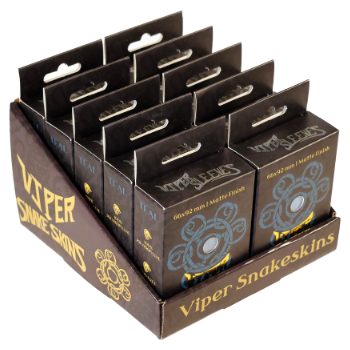 Snakeskins Teal TCG Sleeves (Case of 10 Packs)