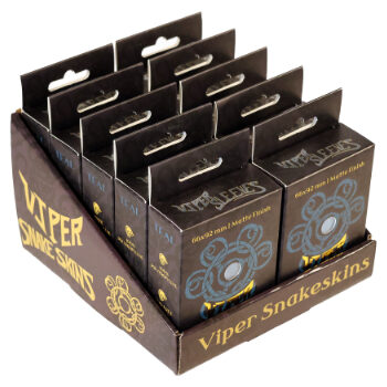 Snakeskins Teal TCG Sleeves (Case of 10 Packs)