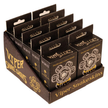 Snakeskins White TCG Sleeves (Case of 10 Packs)