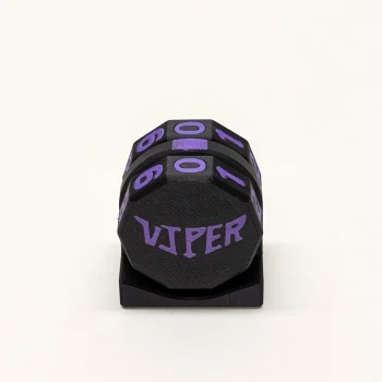 Purple Viper Life Counter with magnetic two-wheel design for TCG games