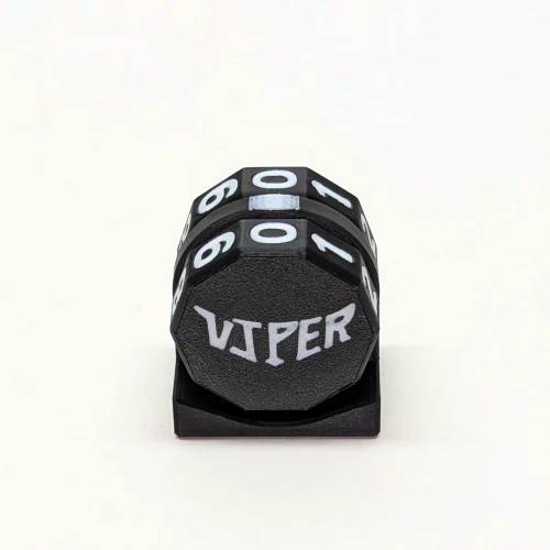 White Viper Life Counter with magnetic two-wheel design for TCG games