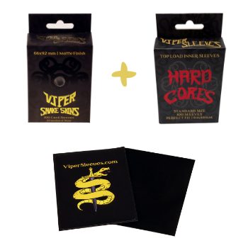 Black Viper Snakeskins plus Hard Cores Double Sleeve Kit