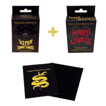 Black Viper Snakeskins plus Hard Cores Double Sleeve Kit