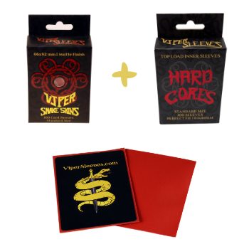 Red Viper Snakeskins plus Hard Cores Double Sleeve Kit
