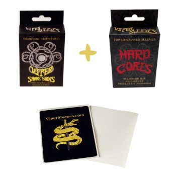 White Viper Snakeskins plus Hard Cores Double Sleeve Kit