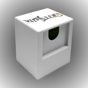 White Viper Crucible Deck Box with dice tray and commander slot